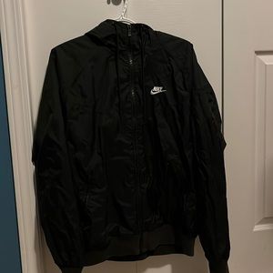 Black nike windbreaker